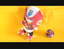 【コマ撮り】強風オールバック※ぬい、メットレス捏造注意（ロックマンX）