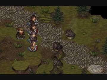 【Battle Brothers】ヘッジナイト達VSダイアウルフ