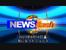 2023年8月14日分・気になったニュース●英国のワクチン接種者482人に1人がワクチン接種後1か月以内に死亡●米国では、１万９千人以上の人がコロナワクチンの接種で死亡し、ワクチン訴訟が行われている