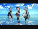 【MMD】ラビットホール ／ Sour式 鏡音リン・Sour式改変 初音ミク