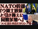 NATO首席補佐官「ウクライナは領土の一部を放棄する代わりにNATOに参加できる」
