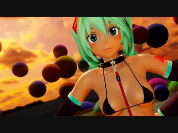 【MMD】JUMP UP  マイクロビキニ【KS式初音ミク】