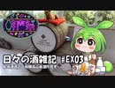 ずんだもんによる日々の酒雑記 #EX03「舩坂酒造店 飛騨高山蒸溜所見学」【第三回酔声祭】