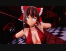 【東方MMD】　フクロウさん　　　れいむ