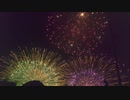 第75回諏訪湖祭湖上花火大会水上スターマイン