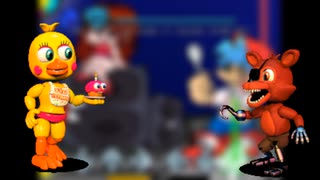 【FNAF UTAU】FNF "Milk 2.0" Foxy VS Toy Chica