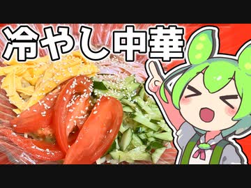 普通の冷やし中華で夏を乗り切るのだ！