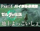 地上よっこいしょ【ゼルダの伝説 ティアーズオブザキングダム】Part4