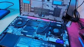 【レビュー】GalleriaのUL7C-AA2 US(Arc A730M,Core i7-12700H搭載)、ゲーミングノートPCを分解、SSDを増設、ベンチマークを取る【四国メタン解説】