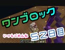 【５２日目】ワンブロックでハードコアな世界を生き残る