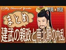 １７章　５分で建武の親政と南北朝の内乱まとめ　果てしなく続く日本史朗読シリーズ