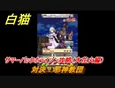 白猫　サマーバックホライゾン攻略（大花火編）　対決！邪神教団　ガチャキャラ　ユベル（斧）ニエル（大剣）レヴ（輝剣）　＃３９　【白猫プロジェクト】