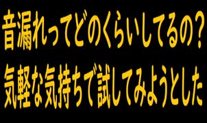 イヤーピースによる音漏れ防止の効果について