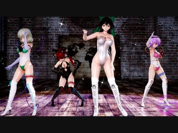 【東方MMD】地霊殿組で「Sweet Devil Remix」1080P
