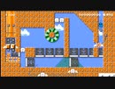 スーパーマリオメーカー2ゲーム実況：意外とムズい雲のギリジャンギミック【ファンキキ　マリメ2】