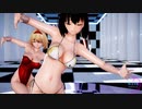 【東方MMD】文・お空・鈴仙・アリスで「WAVE」1080P