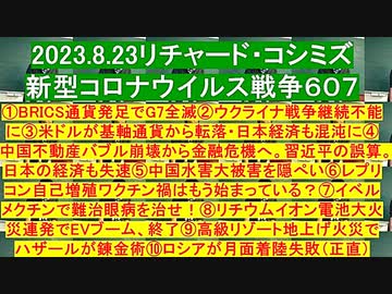 【2023年08月23日 ：「 リチャード・コシミズ『 Internet Lecture 』 （ ニコニコ生放送『 LIVE 』）（ 改良版 ）」】