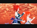 【MMD】アサヤケ【重音テト　波音リツ】