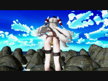 【MMD艦これ】絶海の孤島でSISTAR SHAKE IT!【あまつん水着】
