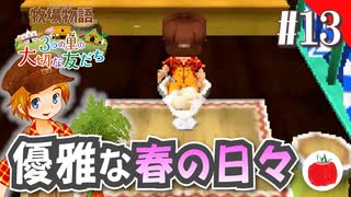 【実況】牧場物語３つの里の大切な友達を初見で遊ぶいも【#13】