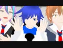 【プロセカMMD】顔芸にふさわしい自作モデル3人組でSUPER BASS【KAITO＆東雲彰人＆神代類】