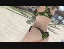 【DoaXvv/ななみ】ポーズ:立ち・バキューン/日水着:アマゾネス