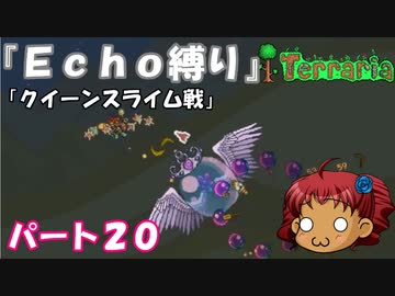 [Terraria]　『Ｅｃｈｏ縛り』パート２０　[ゆっくり実況]