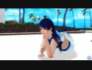 【DoaXvv/ロベリア】ポーズ:横寝・片手でほおづえ/水着:ナイアガラ