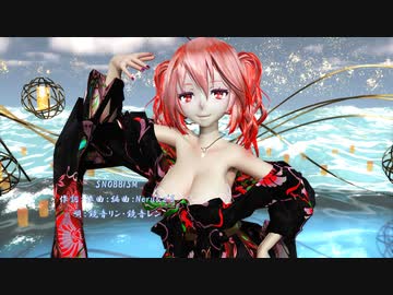 【MMD】SNOBBISM Tda式 重音テト kimono style【表情【リップなし】配布】