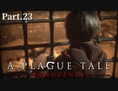 【A Plague Tale -Innocence-】ゲーム実況 #23 絶望しかない光景を潜り抜けながら、弟はひとつの希望を抱き進む...