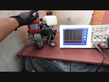 国産電機 K350HA 電子ガバナー 点火間引きによる回転数制御