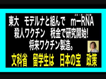 23・8・26夜　日本ファースト　乗っ取られた日本を取り戻せ！