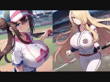 【巨乳化ポケモンMAD⑥・ドキメキダイアリー】６人のポケトレのおっぱイラスト１５０枚でドッキドキメキ