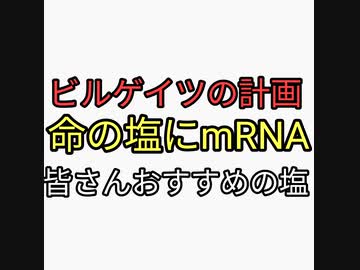 ビルゲイツの塩にmRNA入れる計画がヤバすぎる。ワクチン解毒したけりゃ塩なめろ！健康猛者たちのおすすめの塩