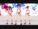 [MMD] Hype Boy（吉岡沙紀・黒川千秋・速水奏） *4K版有り