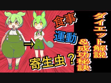 ずんだもんと学ぶダイエット解説【ずんだもん解説】