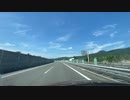 猪苗代、奥会津、米沢車載2　東北自動車道　桑折ＪＣあたり　マツダ２ 2023　0617　