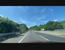 猪苗代、奥会津、米沢車載6　東北自動車道　福島松川ＰＡあたり　マツダ２ 2023　0617　