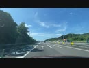 猪苗代、奥会津、米沢車載9　東北自動車道　郡山ＪＣのあたり　マツダ２ 2023　0617　