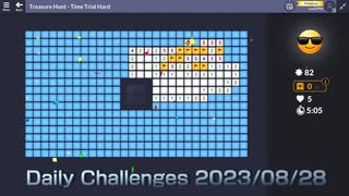 【New Microsoft Minesweeper】 Daily Challenges 2023/08/28