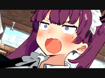 喫茶店で、バイト中の夏色さんに遭遇した