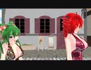 【MMD】少女レイ【重音テト　櫻花アリス】