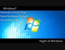 【音MAD】Night of Windows