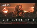 【A Plague Tale -Innocence-】ゲーム実況  #25 夢から目覚める姉に迫りくる絶望、そしてついに因縁との対決...