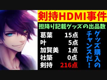 【朗報】何故かメルカリに剣持メンバーのグッズが大量に出品中！
