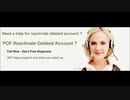 POF Reactivate Deleted Account ? Dial 1-855-276-3666