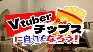 Vtuberチップス？家庭にあるもので自力でなってやりますよ！