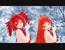 【MMD】SnowMix【重音テト　波音リツ】