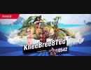 100%ΩTティトゥスKneeBree8Ted最速アストロフックアッパー 1R圧倒的勝利