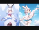 【けものフレンズキングダム】ユキウサギとホッキョクウサギの全ボイス【kemonofriends:kingdom】